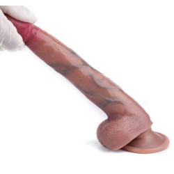 RealCockz Gode Skinnier Nico 13 x 3.7cm Marron